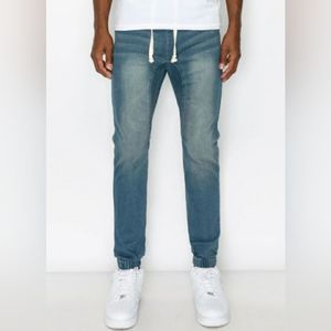 VICTORIOUS MENS DENIM JOGGER LIKE NEW SZ L